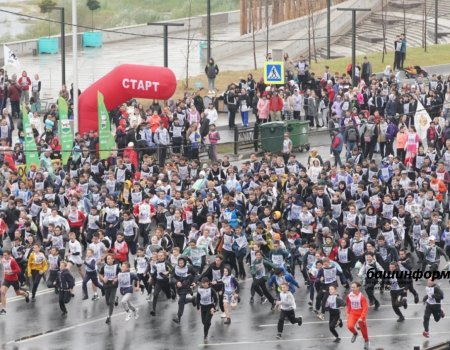 В Уфе на старт «Кросса нации» вышли свыше 5 тысяч бегунов