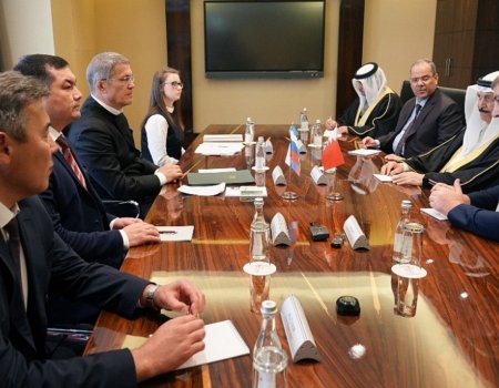 Радий Хабиров провел встречу с шейхом Абдулрахманом бин Мохаммед Аль-Халифа из Бахрейна