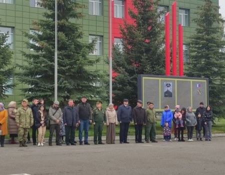 В Башкортостане в парке «Патриот» прошел митинг в память погибших военнослужащих