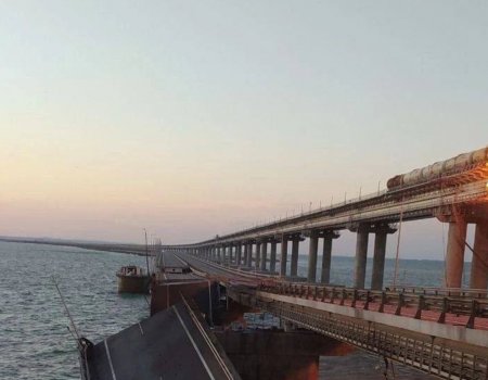 На Крымском мосту произошел подрыв грузового автомобиля - Национальный антитеррористический комитет