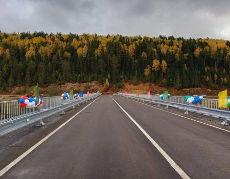 В Аскинском районе Башкортостана после реконструкции открыли мост через реку Тюй