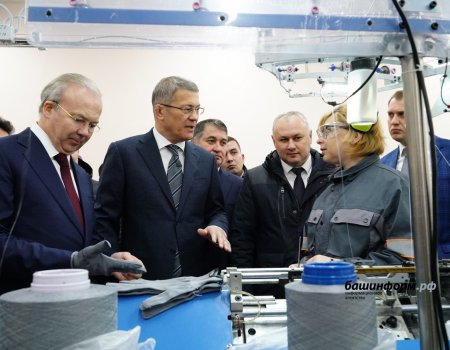 На территории ОЭЗ «Алга» в Башкортостане открыли новый перчаточный цех промобъединения «Аркада»