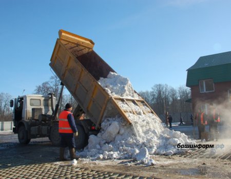 В Уфе определили стоимость и сроки строительства нового снегоплавильного пункта