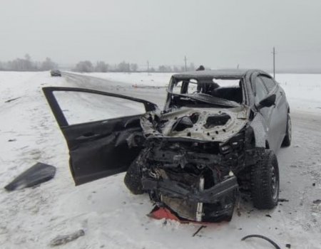 В ДТП на дороге Архангельский-Красноусольский погибла 56-летняя пассажирка «Nissan»