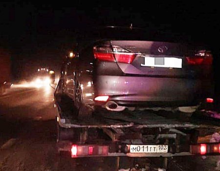 В Башкирии водитель накопил более 100 неоплаченных штрафов и лишился своей Toyota Camry