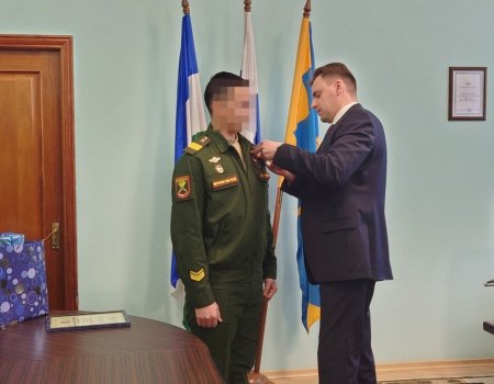 Военнослужащий из Башкортостана за участие в освобождении ЛНР награжден медалью «За отвагу»