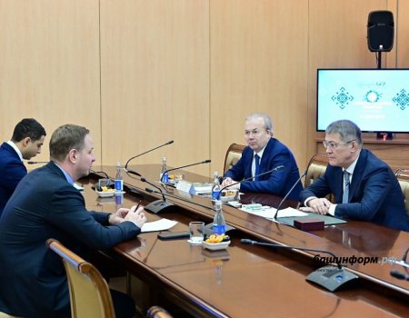 Радий Хабиров встретился с председателем Совета директоров «БСК» Андреем Пилипенко