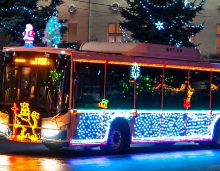 Работу автобусов Уфы продлят в новогоднюю ночь