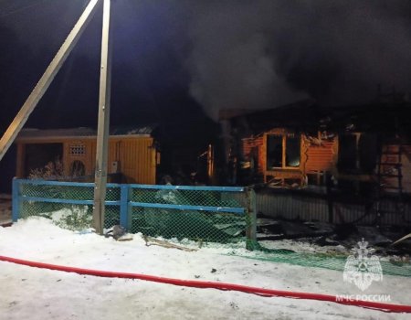 В Учалинском районе пожилой мужчина заживо сгорел в своем доме