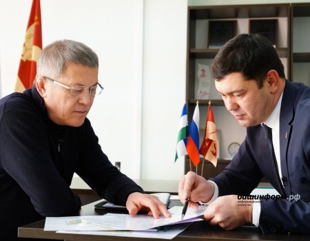 Радий Хабиров обсудил с главой Татышлинского района актуальные вопросы развития территории