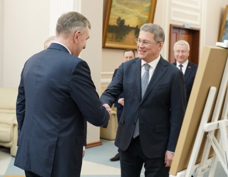 Радий Хабиров встретился в Минске с управляющим делами президента Беларуси