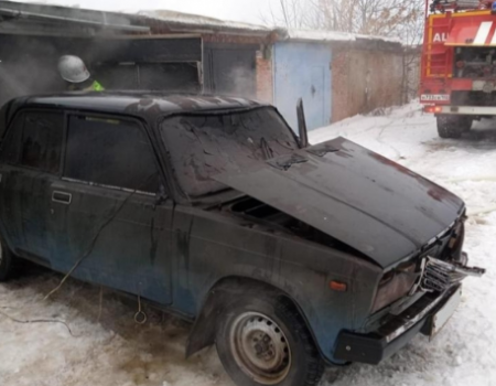 В Башкортостане при тушении пожара в гараже обнаружен труп мужчины