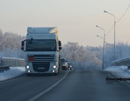 В Башкортостане из-за плохой погоды вновь ограничили движение на трассе М-5