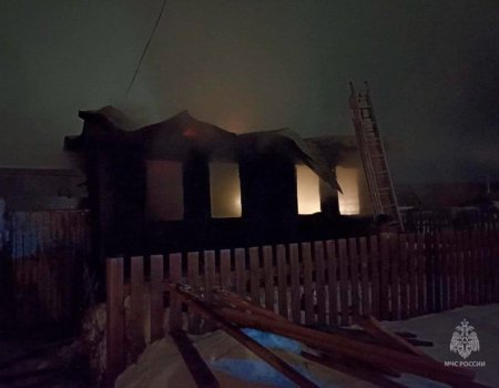 В Башкортостане сгорели в огне пожара 42-летняя женщина и 39-летний мужчина