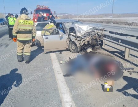 В Башкортостане при столкновении с грузовиком погиб пассажир из «ВАЗ-2112»