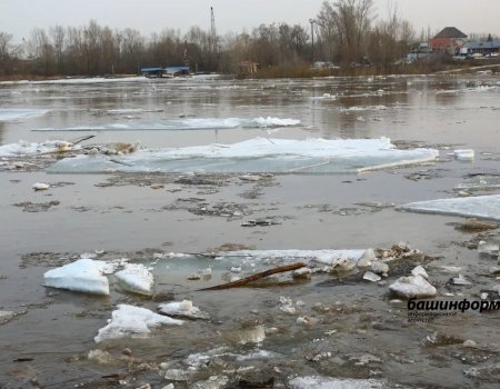 В Башкортостане отмечается повышение уровня паводкоопасных рек