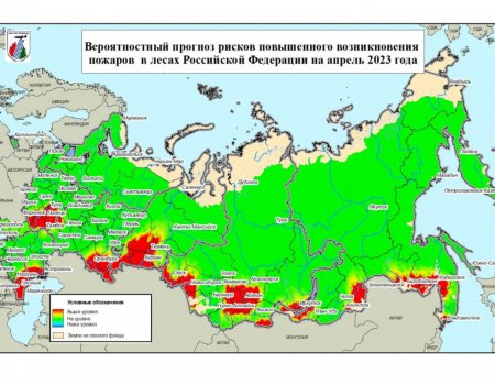В Башкортостане дан прогноз пожароопасной обстановки в лесах на апрель и май