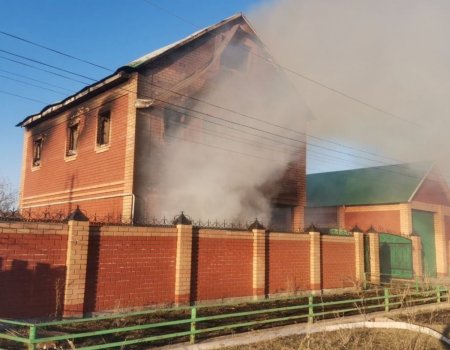 В Кушнаренковском районе Башкортостана в пожаре погиб 57-летний мужчина