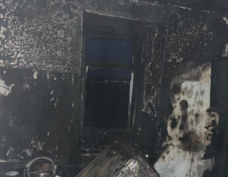 В Башкортостане пожар в многоквартирном доме унес жизнь пенсионерки