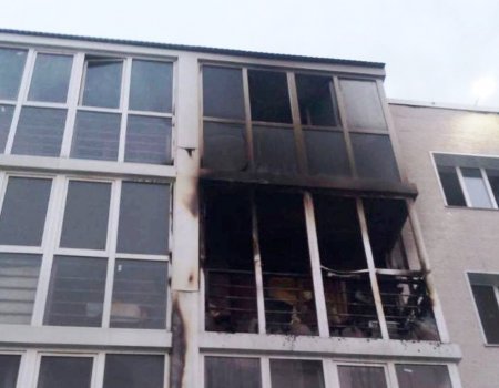 Житель Башкирии пытался самостоятельно потушить огонь в квартире и пострадал