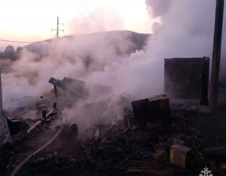В страшном пожаре в Башкортостане сгорели пожилые люди