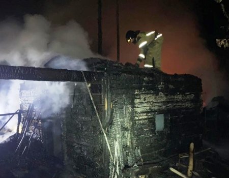 В Бирском районе Башкирии 60-летний мужчина сгорел в гараже