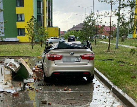 Последствия сильного ливня в Уфе: пострадали 2 человека, разбито 15 машин