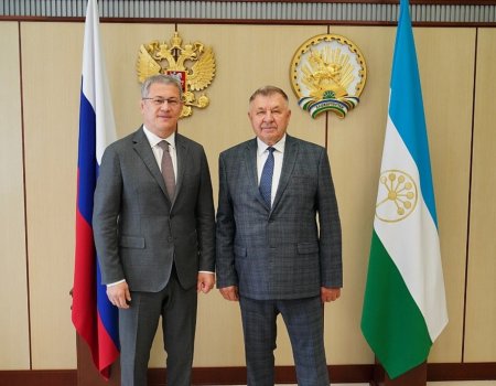 Глава Башкирии и председатель Государственного Совета Адыгеи обсудили перспективы сотрудничества