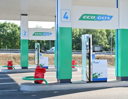 В Уфимском районе Башкирии открыли новую газозаправочную станцию
