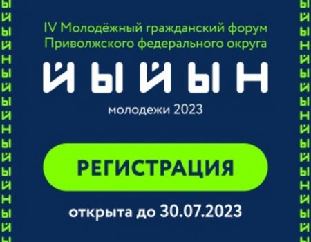 В Башкортостане пройдет IV молодежный гражданский форум ПФО «Йыйын молодежи – 2023»