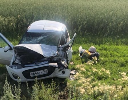 В Башкортостане водитель «Лады Калины» погиб после столкновения с «ГАЗелью»