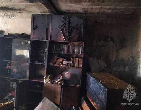 Пожар в доме унес жизнь 61-летнего инвалида из Башкортостана