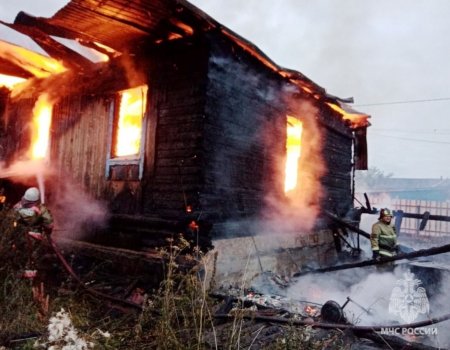 В пожаре в Караидельском районе Башкирии погиб человек