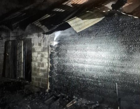 В Башкортостане произошел пожар в доме многодетной семьи