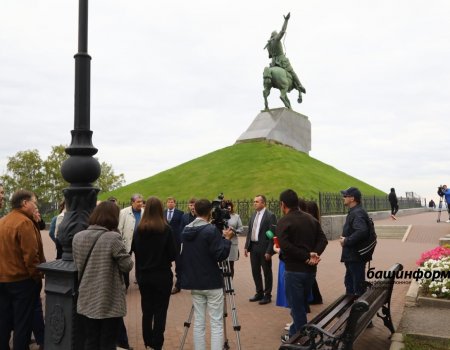Памятник Салавату Юлаеву будет реставрироваться в цехе на территории Уфы