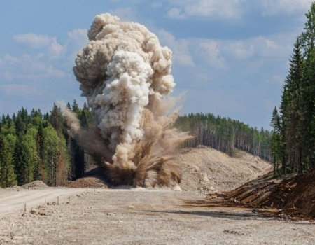 Минтранс Башкирии сообщает о перекрытии трассы М-5 из-за буровзрывных работ