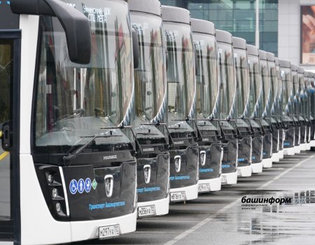В Уфе «Башавтотрансу» передали 50 новых автобусов для маршрута №226
