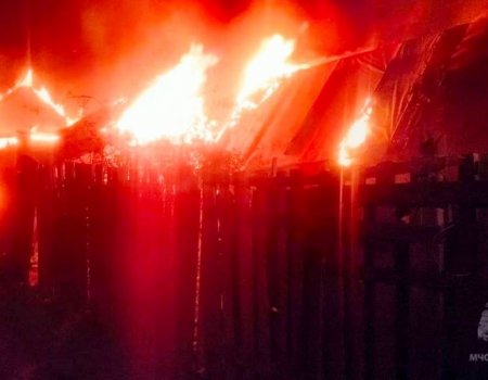 В одном из СНТ Башкирии сгорели садовые дома