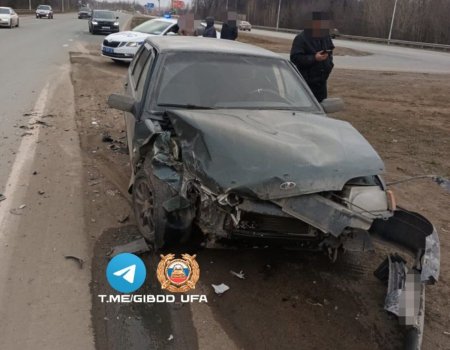 В Уфе на Нагаевском шоссе в ДТП пострадал 2-летний ребенок