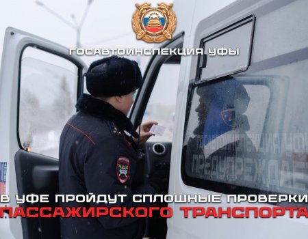На трассе Уфа - Оренбург пройдут сплошные проверки пассажирского транспорта