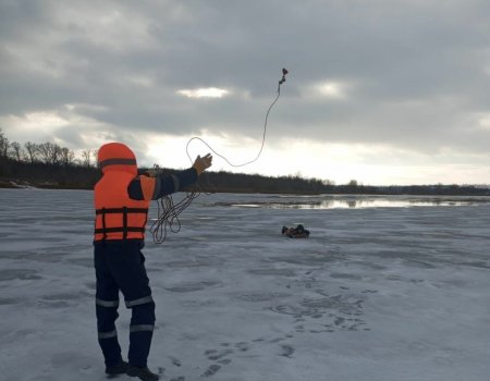 В Туймазинском районе Башкирии рыбак провалился под лед