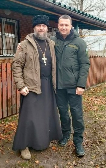 Максим Забелин встретился с военными священниками на Донбассе