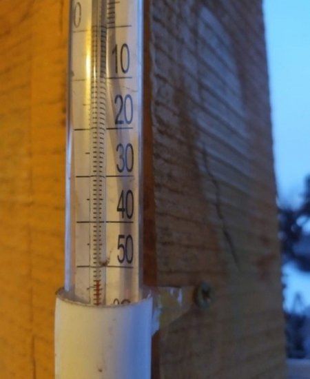 В Башкирии столбики термометров опустились до рекордных -55°