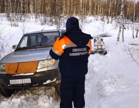 В Башкирии нашли пропавшего на зимней дороге мужчину