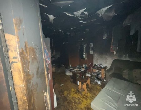 В Башкирии из-за неисправного телевизора едва не сгорел дом