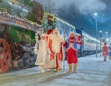 19 декабря в Уфу приедет поезд Деда Мороза