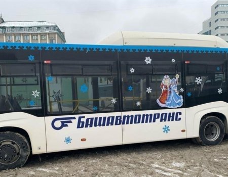 На дорогах Башкирии будут курсировать «Новогодние автобусы»