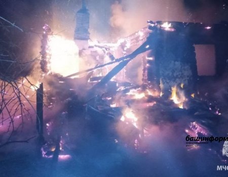Очередной пожар в Башкирии унёс жизнь пожилого мужчины