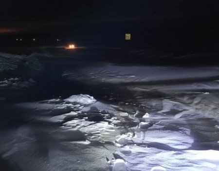 Ночью в Башкирии сразу несколько автомобилей угодили в «снежный плен»
