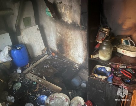 В Башкирии двое мужчин не смогли спастись из пожара